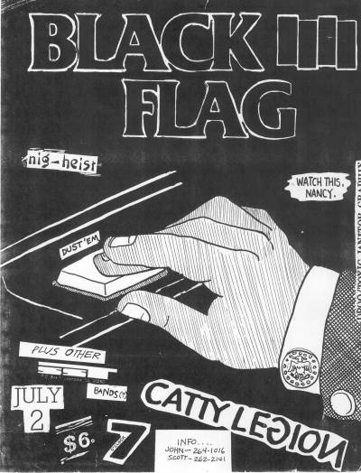 black flag flyer
